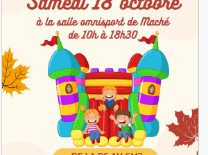 Structures gonflables : samedi 18  octobre